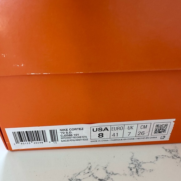 Nike Cortez ‘72 S.D. Special Edition - Picture 7 of 7